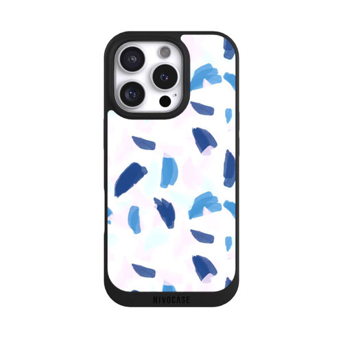 Apple iPhone 16 Pro NIVOpure Blue and Pink Paint