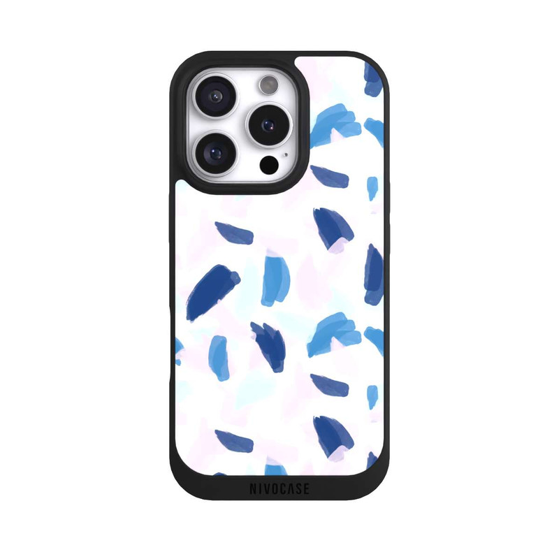 iPhone 16 Pro NIVOpure Blue and Pink Paint