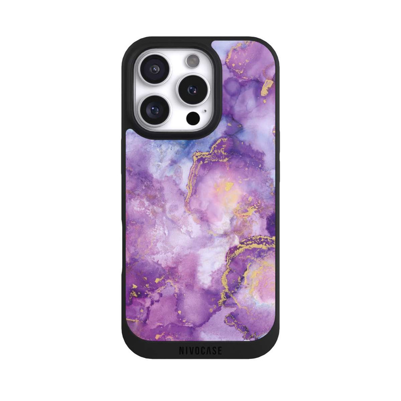 iPhone 16 Pro NIVOpure Encre tourbillonnante violette