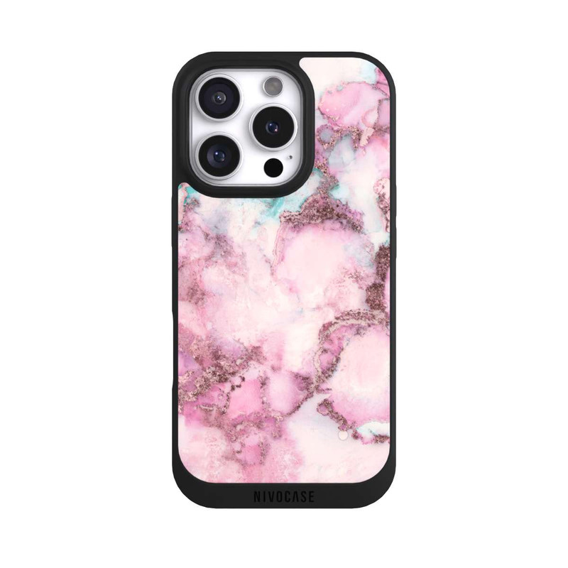 iPhone 16 Pro NIVOpure Encre tourbillonnante rose