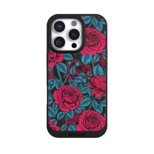 Apple iPhone 16 Pro NIVOpure Red Rose Garden