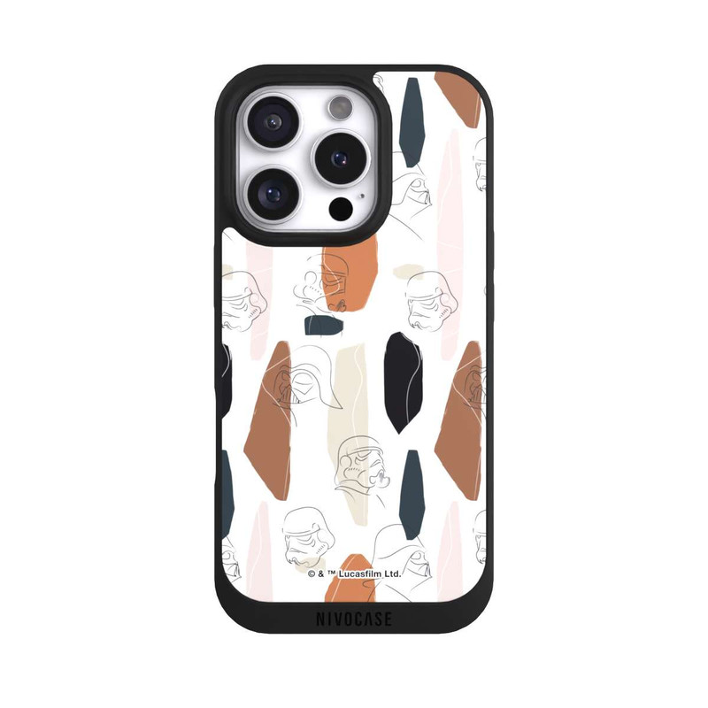 iPhone 16 Pro NIVOpure Dunkle Seite Line Art