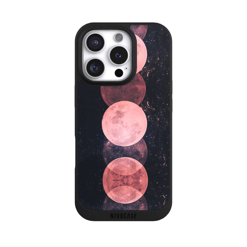 iPhone 16 Pro NIVOpure Rosa Mondphasen