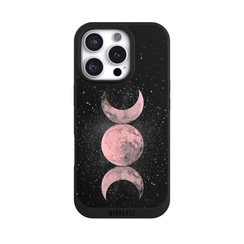 iPhone 16 Pro NIVOpure Symbole de la lune rose