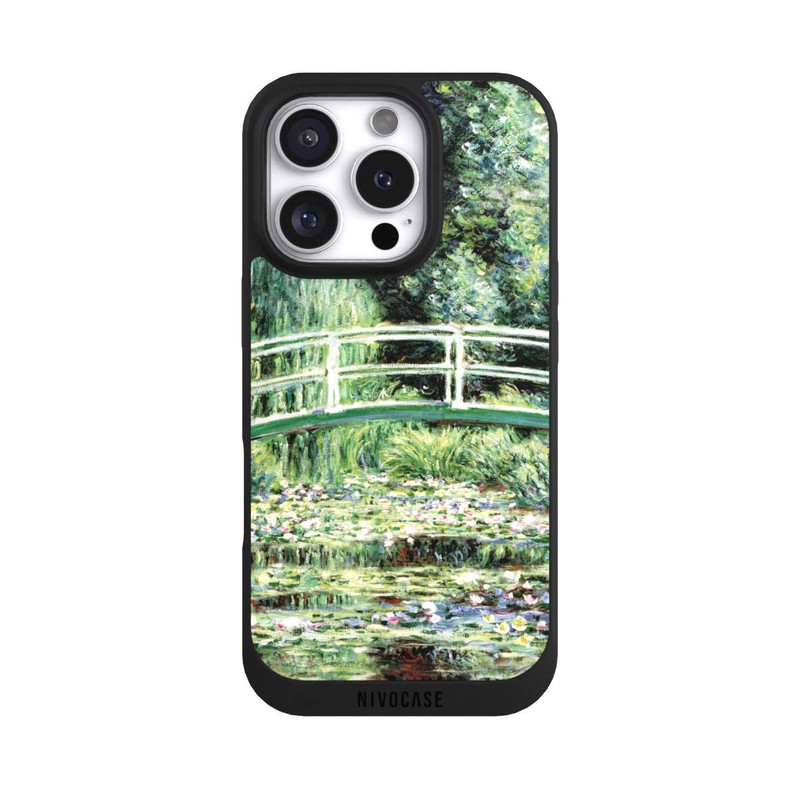 iPhone 16 Pro NIVOpure White Waterlilies by Claude Monet