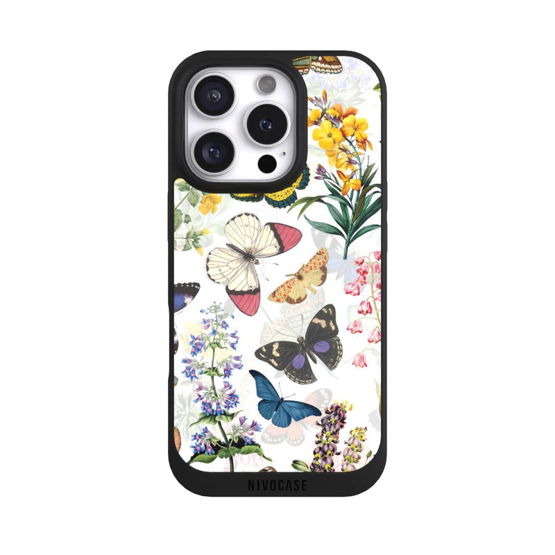 iPhone 16 Pro NIVOpure Field Flowers and Butterflies