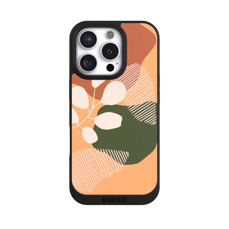 iPhone 16 Pro NIVOpure Abstract Botanical Pattern 4