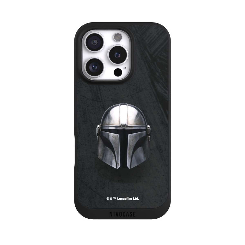 iPhone 16 Pro NIVOpure Mandalorian Black Helmet