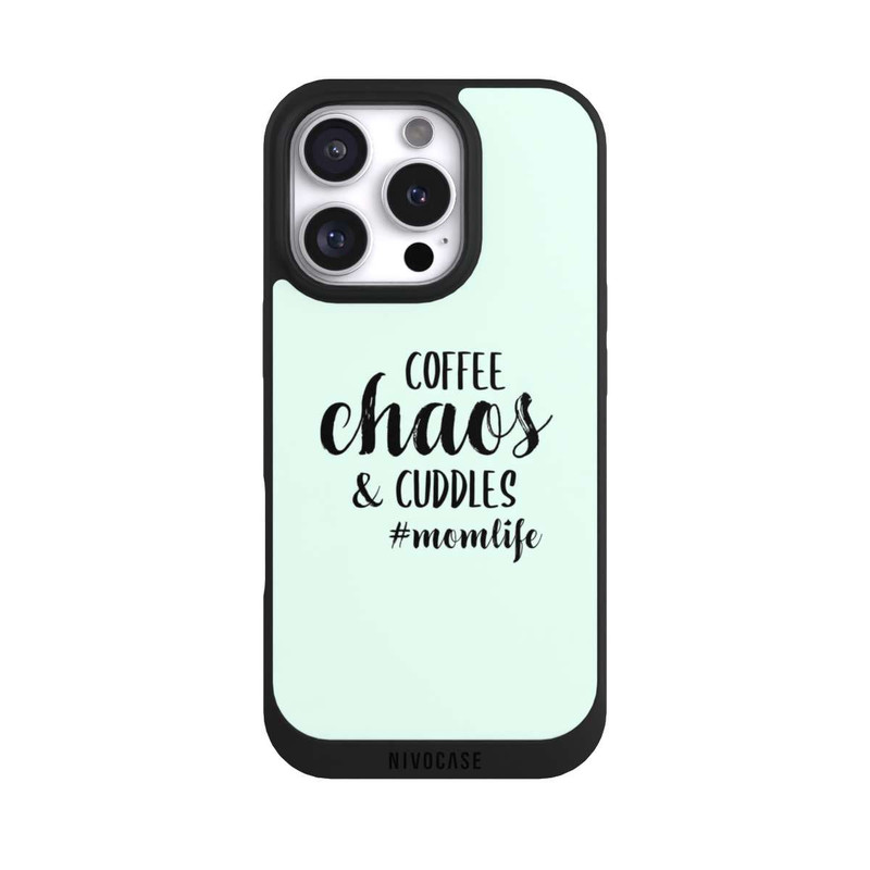 iPhone 16 Pro NIVOpure Coffee Chaos Cuddles Green
