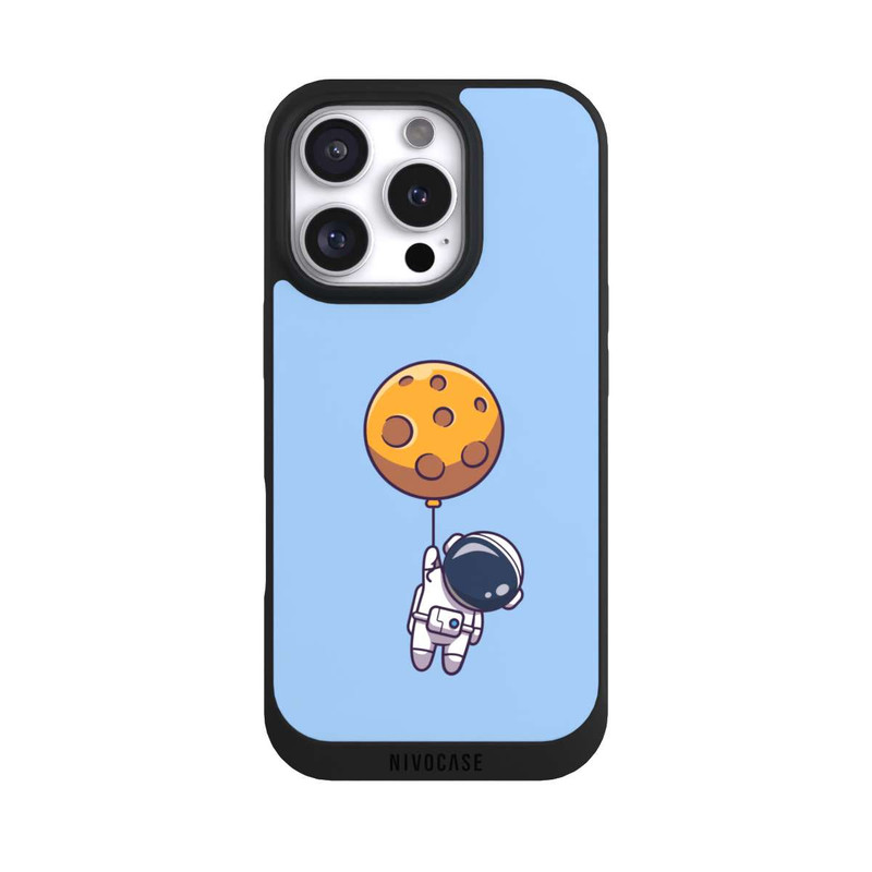 iPhone 16 Pro NIVOpure Astronaut Moon Balloon
