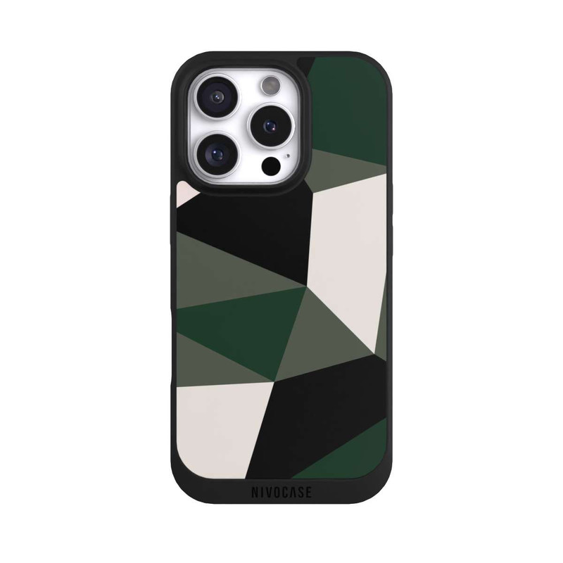 iPhone 16 Pro NIVOpure Polygon Camouflage