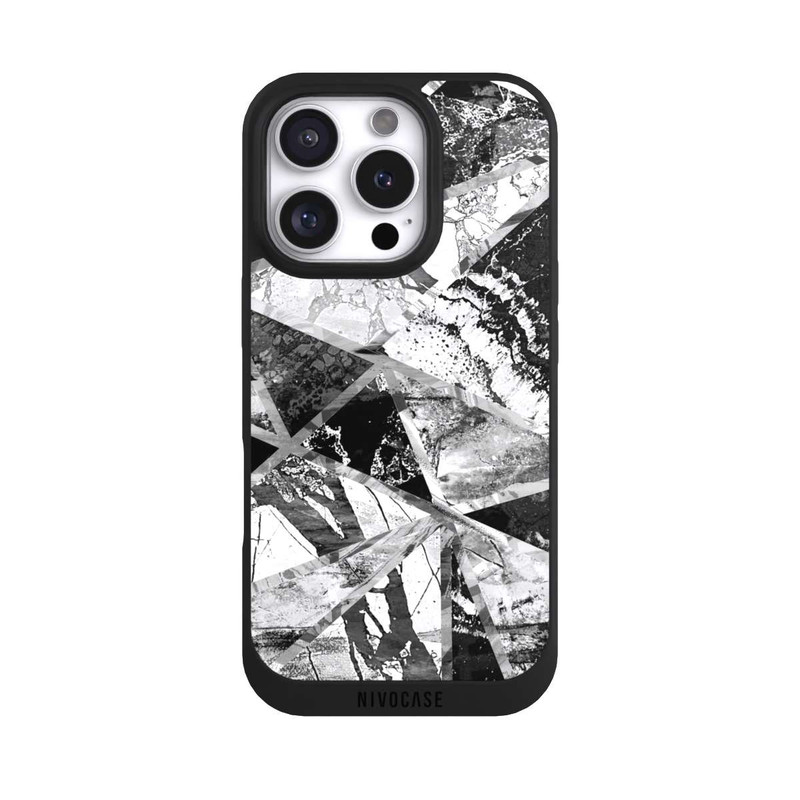 iPhone 16 Pro NIVOpure Monochrome Marble Tiles