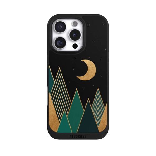 Apple iPhone 16 Pro NIVOpure Emerald Mountains &amp; Crescent