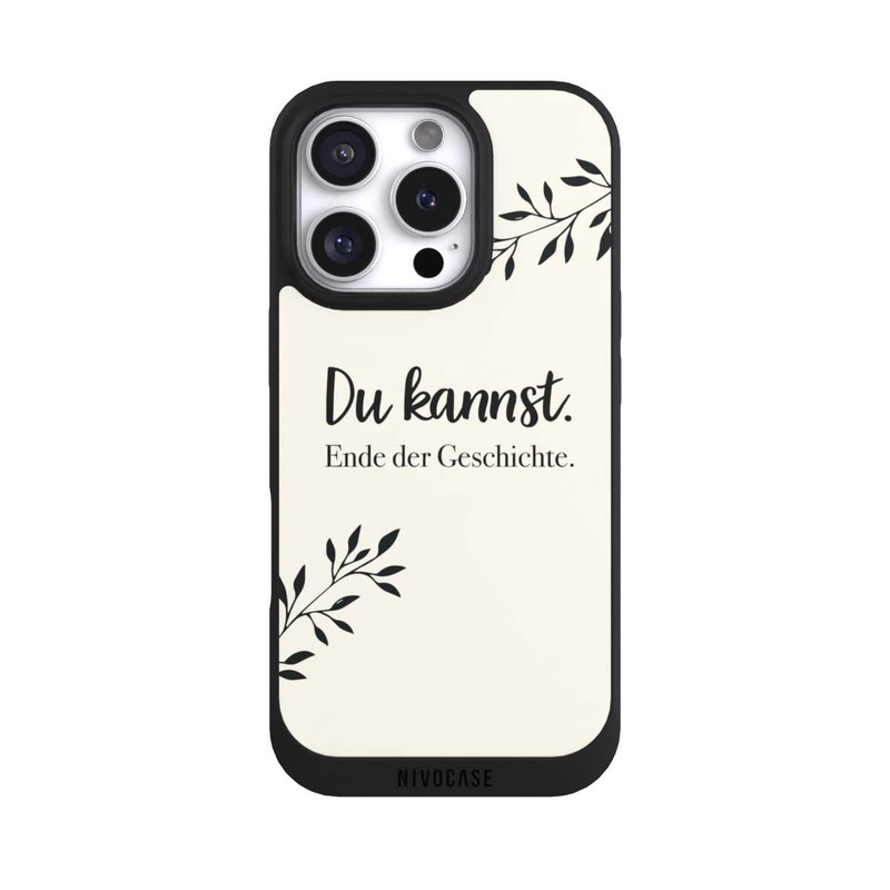 iPhone 16 Pro NIVOpure Du Kannst. Ende der Geschichte