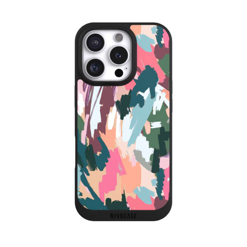 Apple iPhone 16 Pro NIVOpure Abstract Artistic Texture Pink