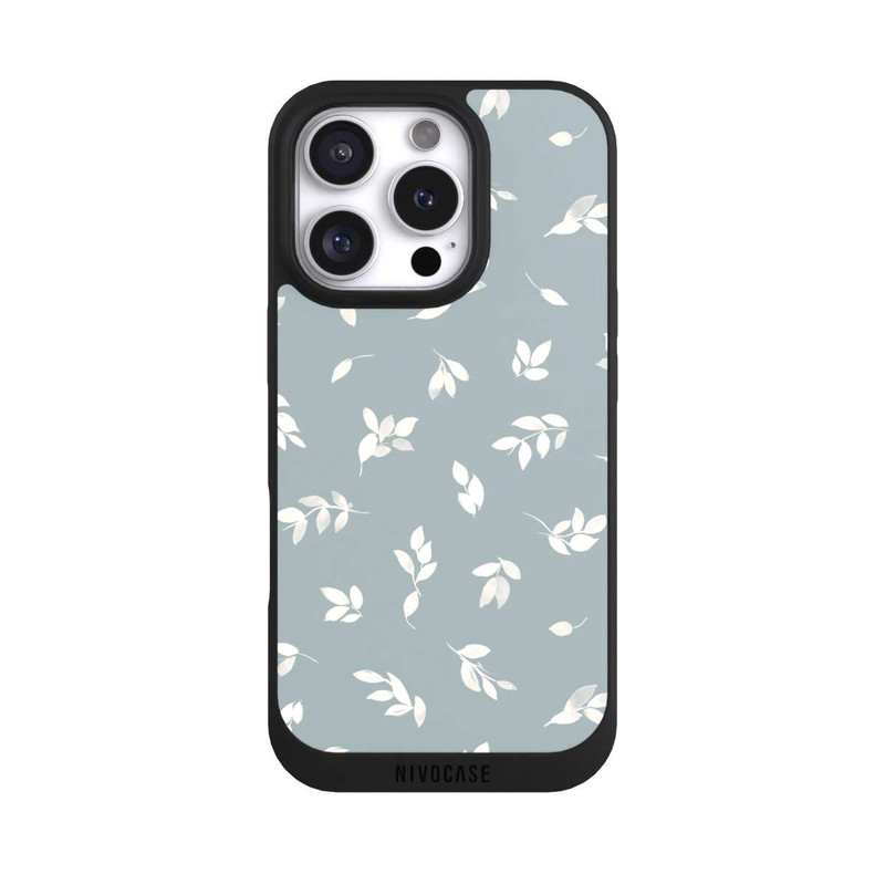 iPhone 16 Pro NIVOpure Feuilles d'automne gris