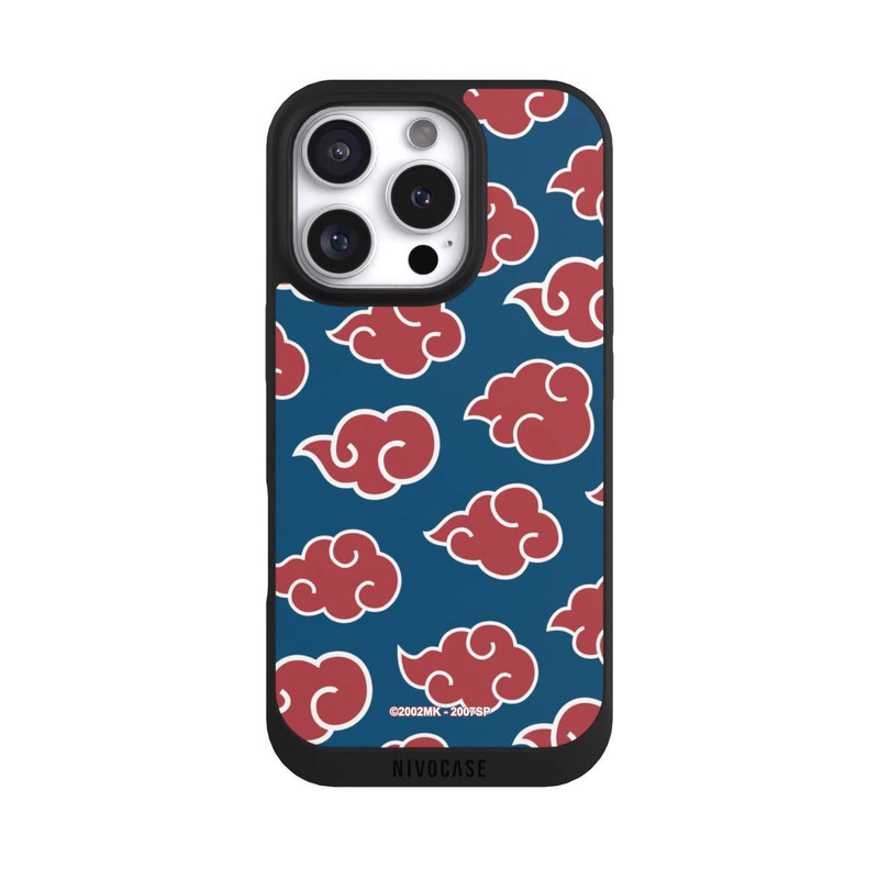 iPhone 16 Pro NIVOpure Akatsuki Pattern Blue