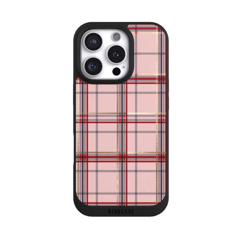 iPhone 16 Pro NIVOpure TARTAN ROSE