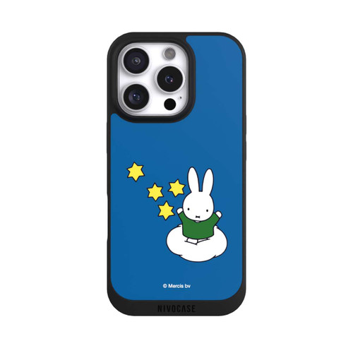 Apple iPhone 16 Pro NIVOpure Miffy Étoiles Bleu
