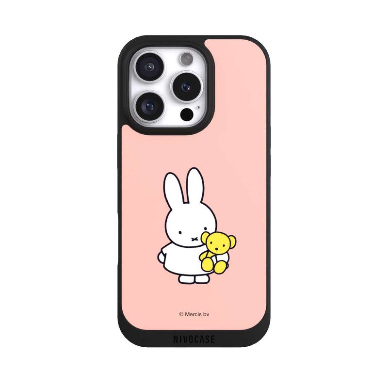iPhone 16 Pro NIVOpure Miffy Teddy Pink
