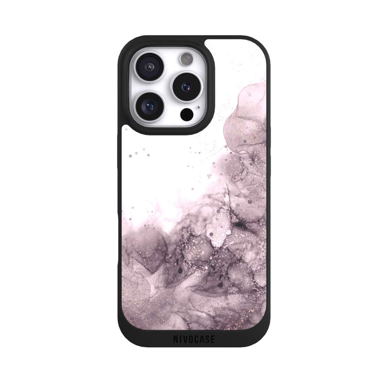 iPhone 16 Pro NIVOpure Paillettes glamour roses