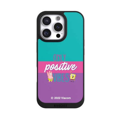 Apple iPhone 16 Pro NIVOpure  Spongebob - Only Positive Vibes