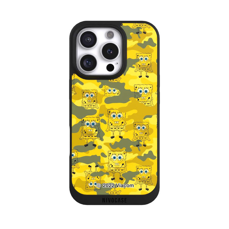 iPhone 16 Pro NIVOpure Spongebob-Army Design