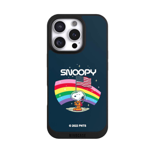 Apple iPhone 16 Pro NIVOpure Snoopy Space Traveller Rainbow