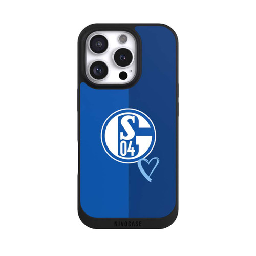 Apple iPhone 16 Pro NIVOpure Schalke 04 Herzt