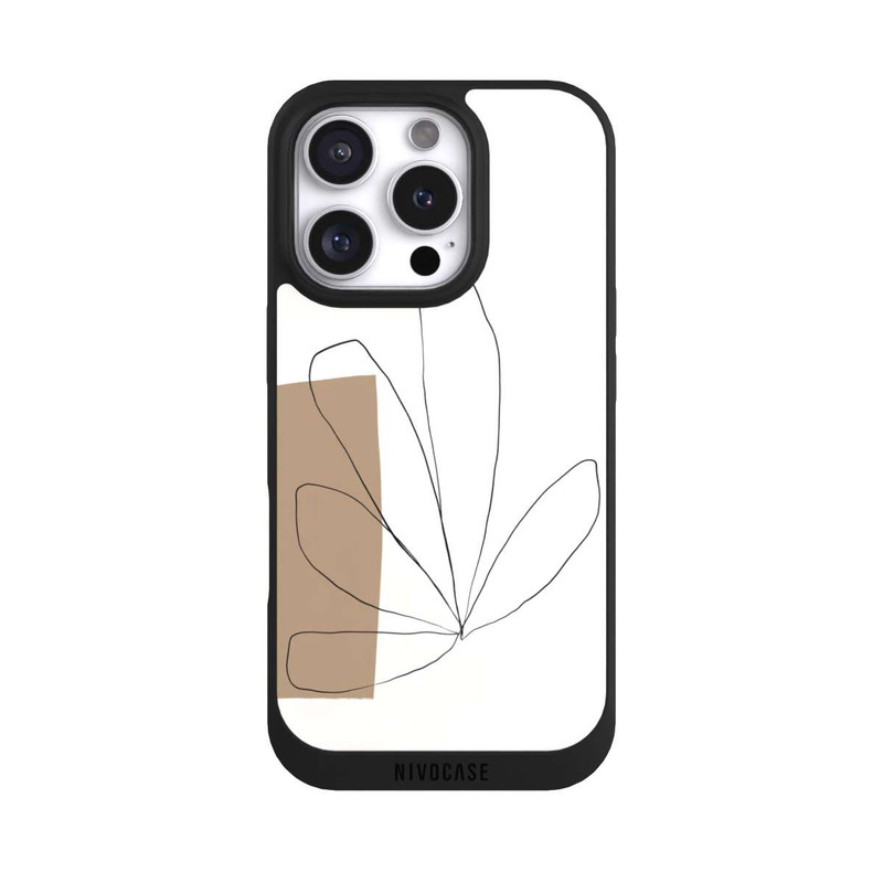 iPhone 16 Pro NIVOpure Blumen und Formen Nr. 2 - Anastasia Sawall