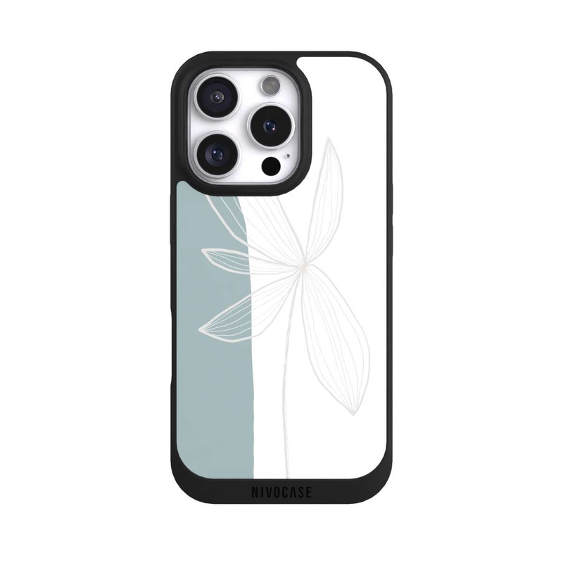 iPhone 16 Pro NIVOpure Blumen und Formen Nr. 3 - Anastasia Sawall