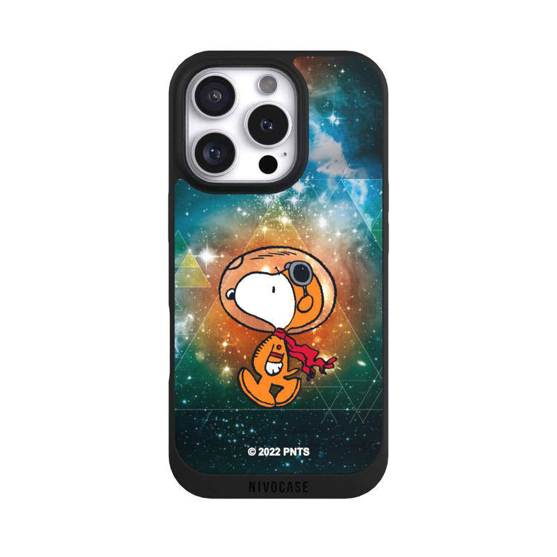iPhone 16 Pro NIVOpure Snoopy Voyageur de l'espace Vert