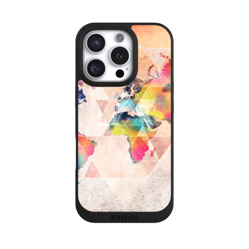 Apple iPhone 16 Pro NIVOpure JBJart - World map 2 special 