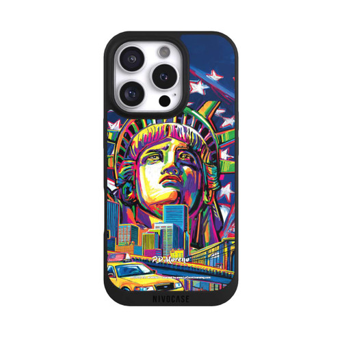 Apple iPhone 16 Pro NIVOpure NY City Art By P.D. Moreno