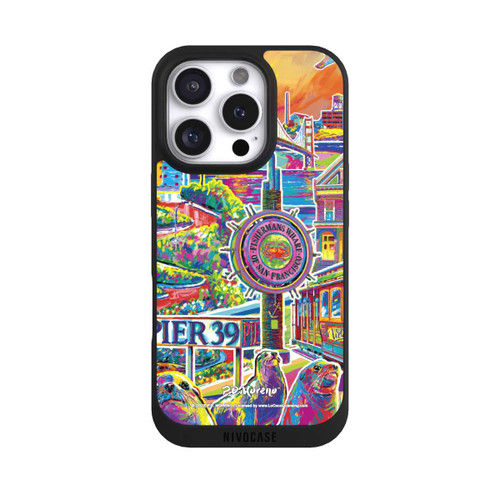 Apple iPhone 16 Pro NIVOpure San Francisco Art By P.D. Moreno