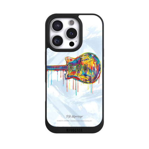 Apple iPhone 16 Pro NIVOpure Electric Guitar Art By P.D. Moreno
