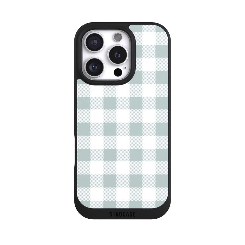 iPhone 16 Pro NIVOpure Muster Petrol