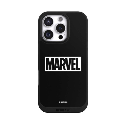 Apple iPhone 16 Pro NIVOpure Marvel Logo Black