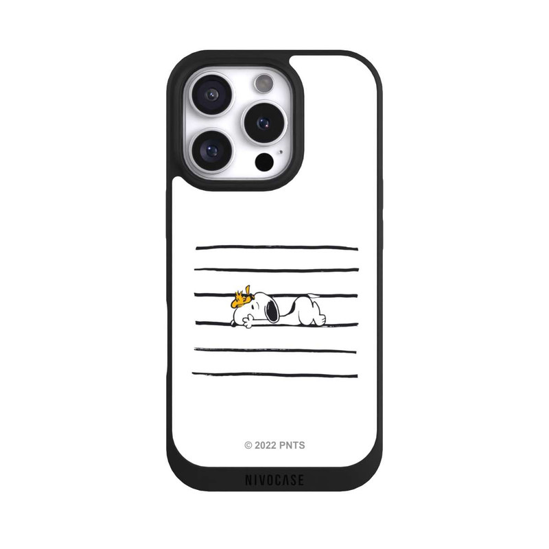 iPhone 16 Pro NIVOpure Snoopy & Woodstock Lignes