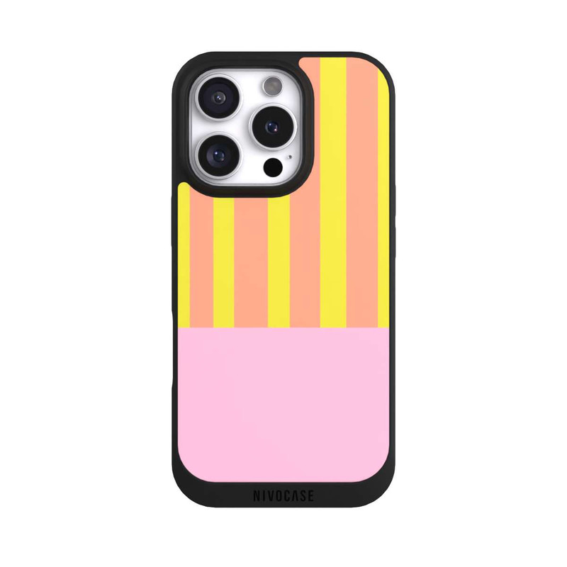 iPhone 16 Pro NIVOpure Neon Color Stripes