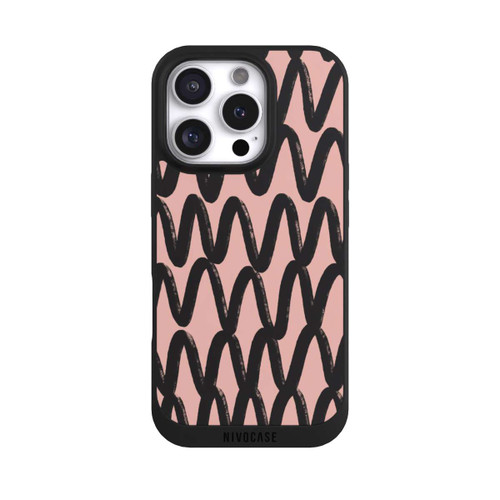 Apple iPhone 16 Pro NIVOpure Black Zig Zag 