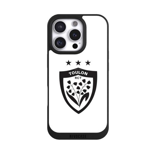 Apple iPhone 16 Pro NIVOpure RCT Blanc &amp; Noir