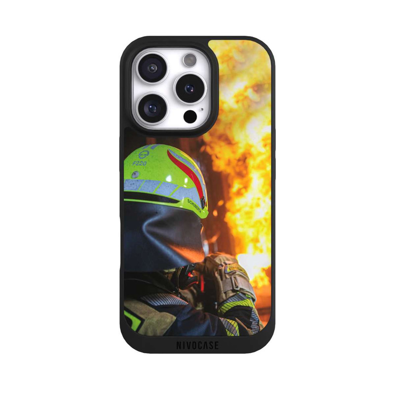 iPhone 16 Pro NIVOpure Pompier Feu dangereux