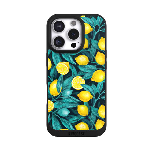 Apple iPhone 16 Pro NIVOpure Lemons And Leaves Dark