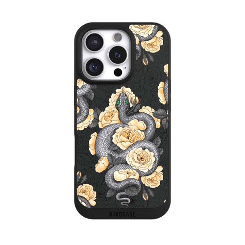 Apple iPhone 16 Pro NIVOpure Snake And Yellow Flower