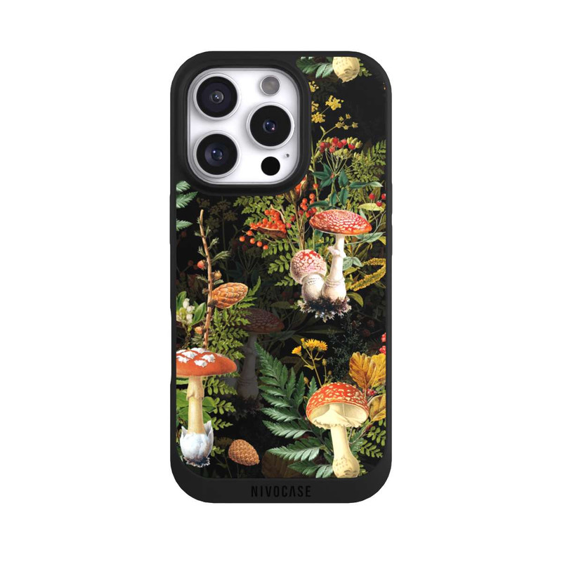 iPhone 16 Pro NIVOpure Champignons dans la forêt