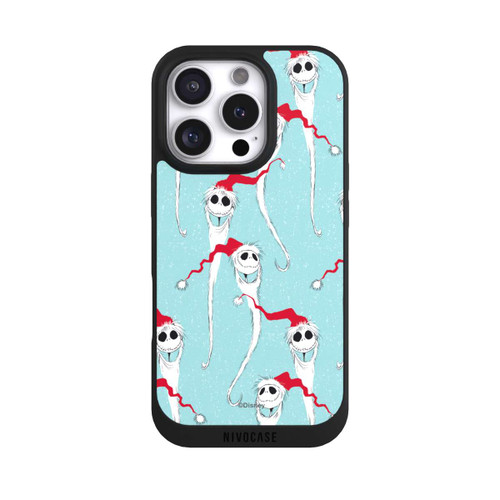 Apple iPhone 16 Pro NIVOpure The Nightmare before Christmas Skelleton Pattern