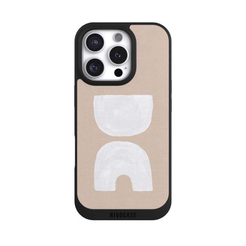 Apple iPhone 16 Pro NIVOpure Mid Century Brown Modern Art