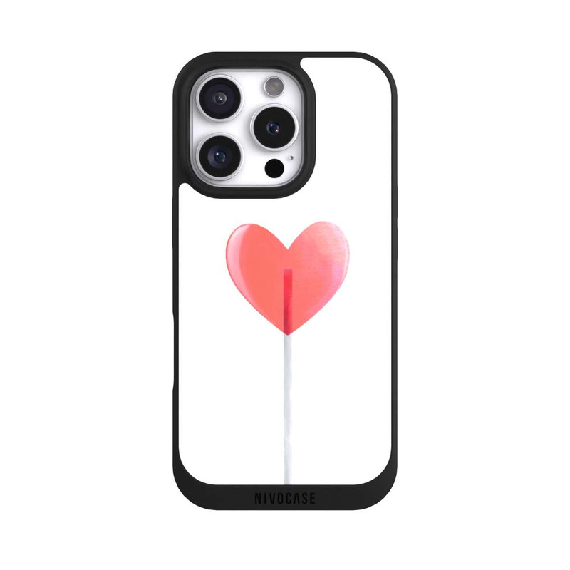 iPhone 16 Pro NIVOpure Coeur-Lollipop