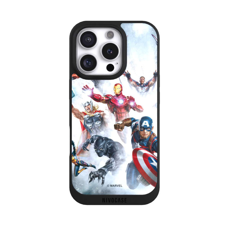 iPhone 16 Pro NIVOpure Les Avengers vous sautent dessus